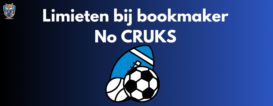 Limieten bij bookmaker No CRUKS