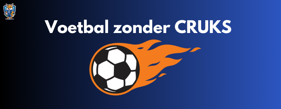 voetbal zonder CRUKS